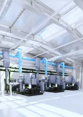 Oil free centrifugal compressor