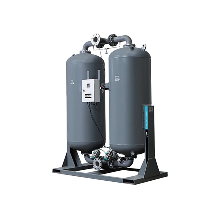 Sécheur par adsorption légèrement chauffé